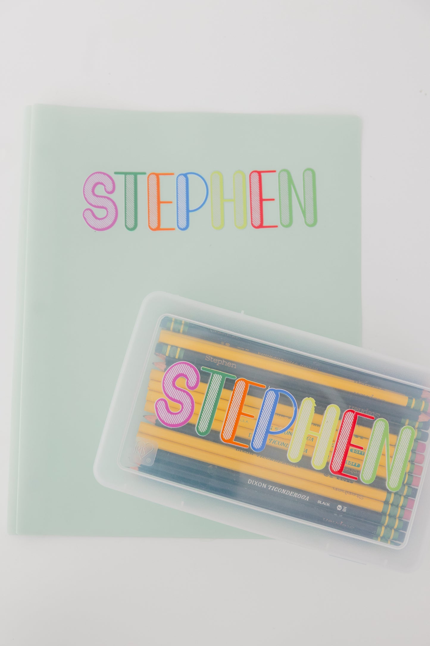 Personalized Pencil or Crayon Case | Back to School Name Box | Custom School Supply Box