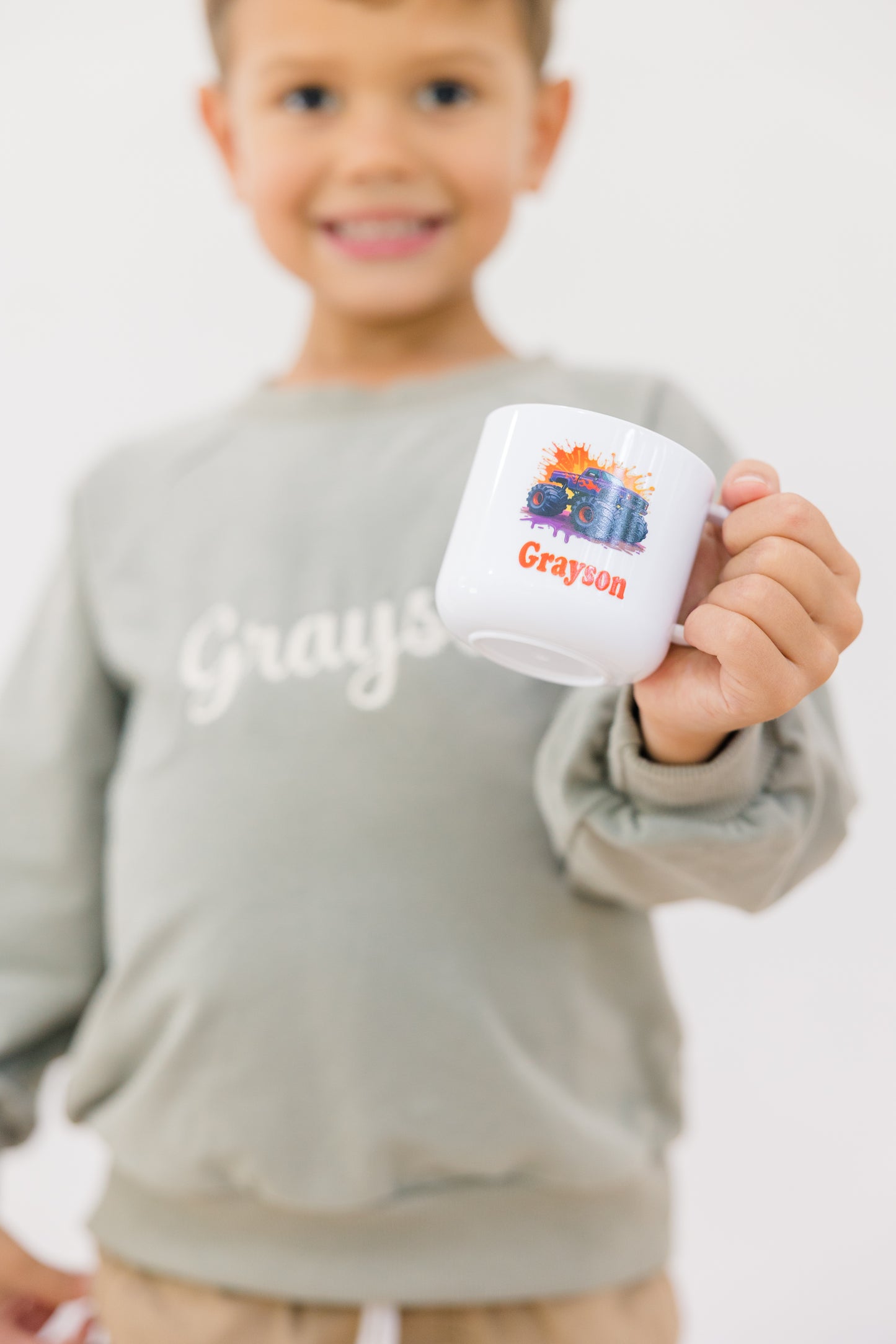 Child's Personalized Unbreakable Plastic Cup | Custom Gift for Son, Daughter, Grandson, Granddaughter