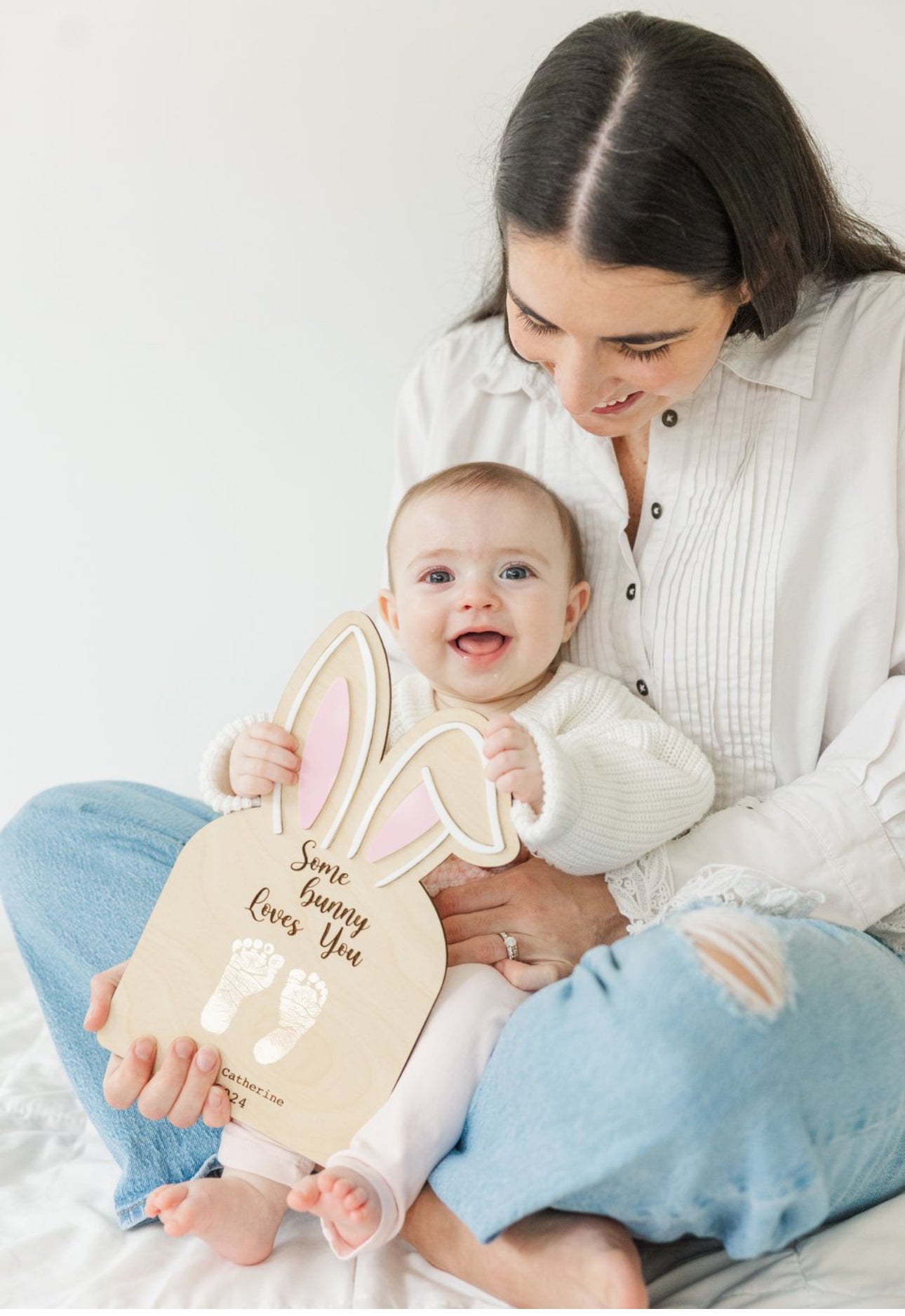 Easter Baby Footprint