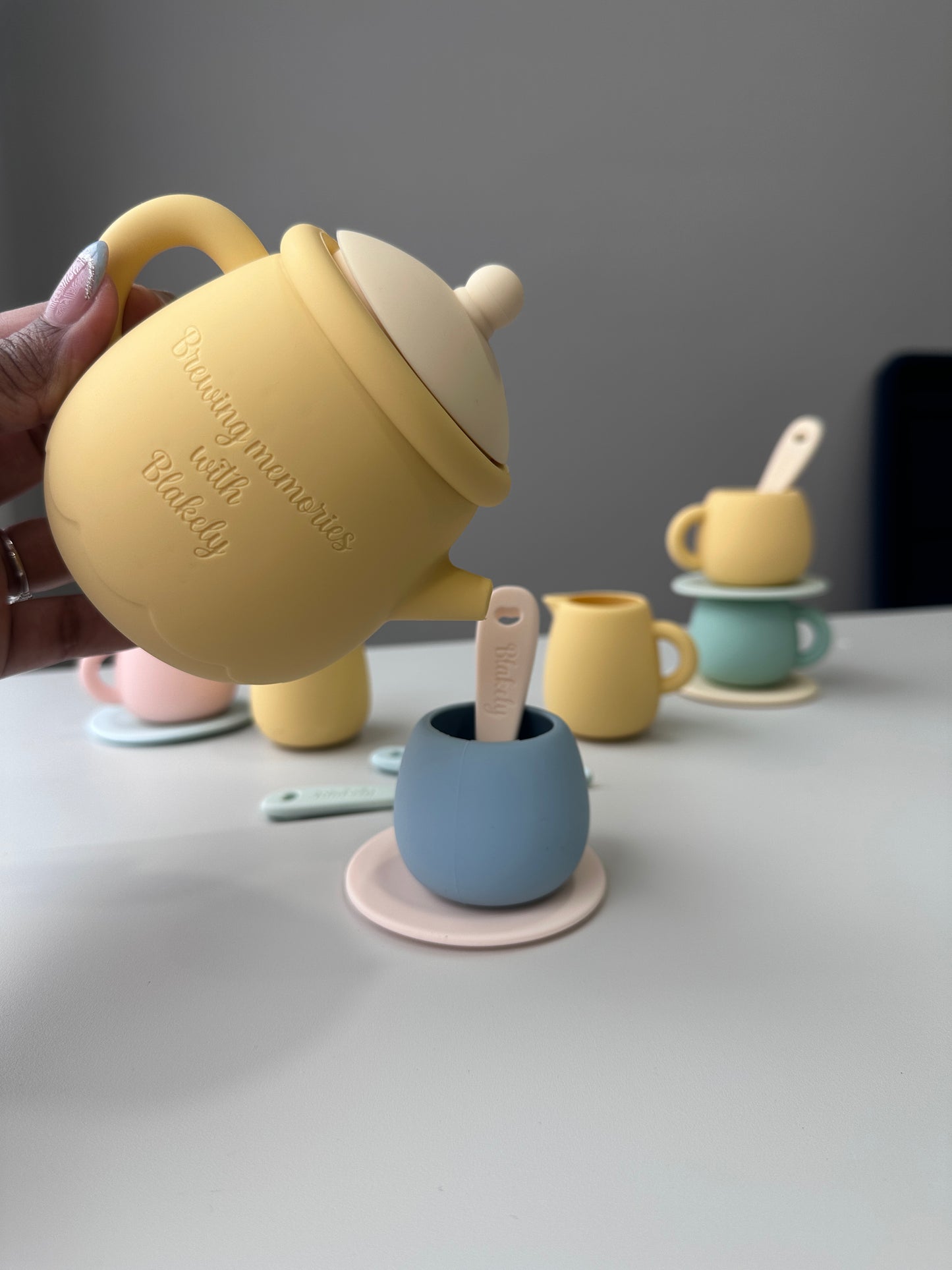 🌸 Personalized Tea Set – The Perfect Spring & Easter Gift! ☕