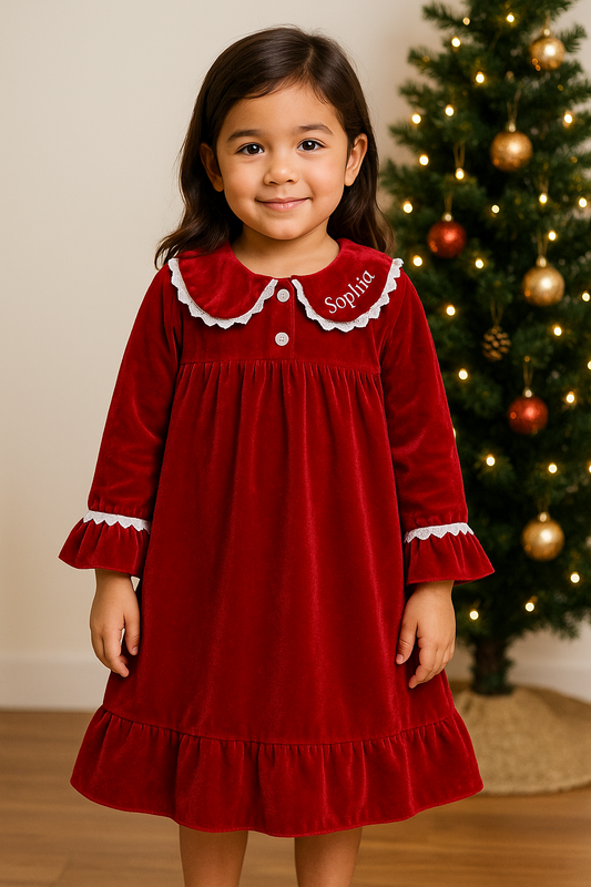 Personalized Christmas Pajamas for Kids