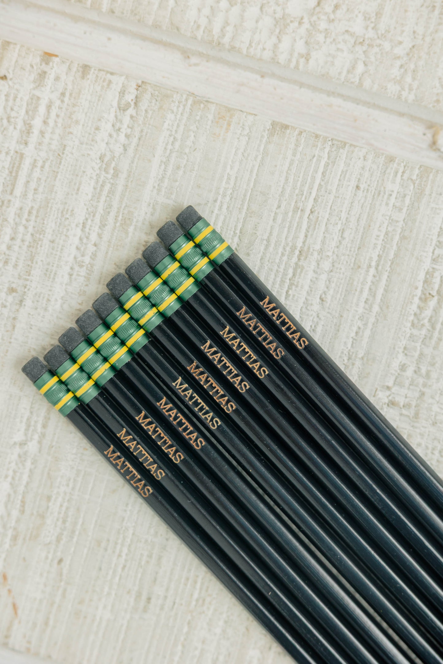 ✨ Personalized Ticonderoga Pencils – Pastel, Neon, Black, Yellow & Chubby Kindergarten Options