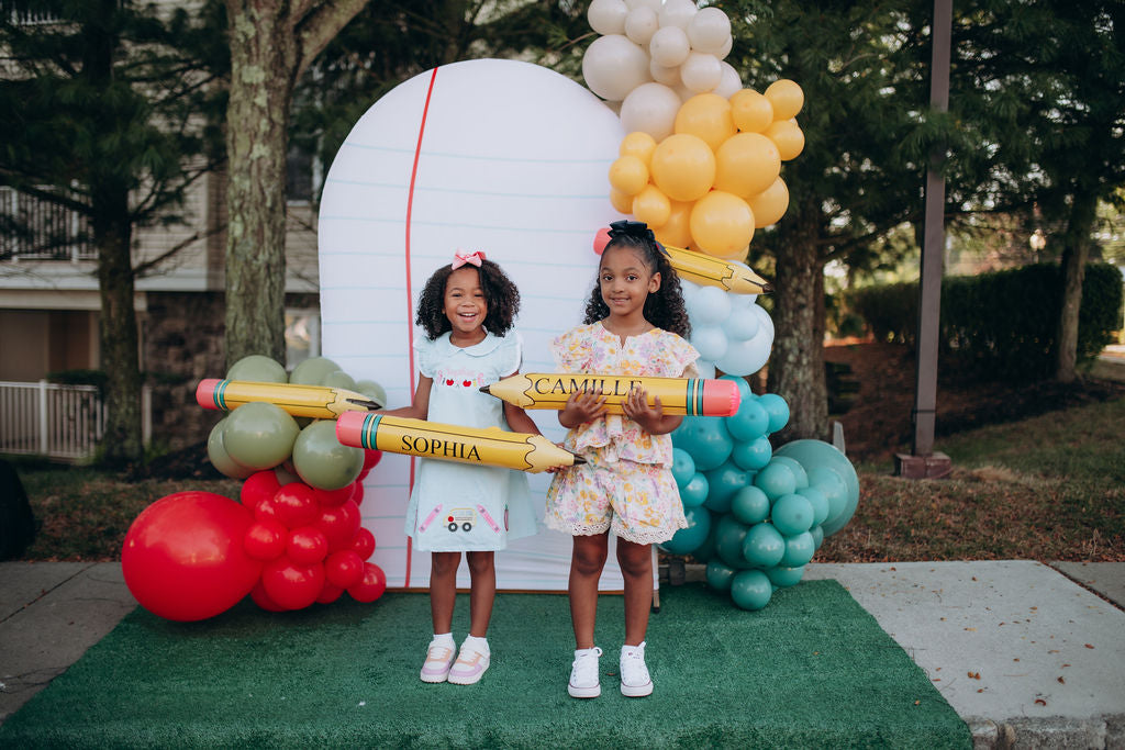 Personalized Pencil Balloon Prop