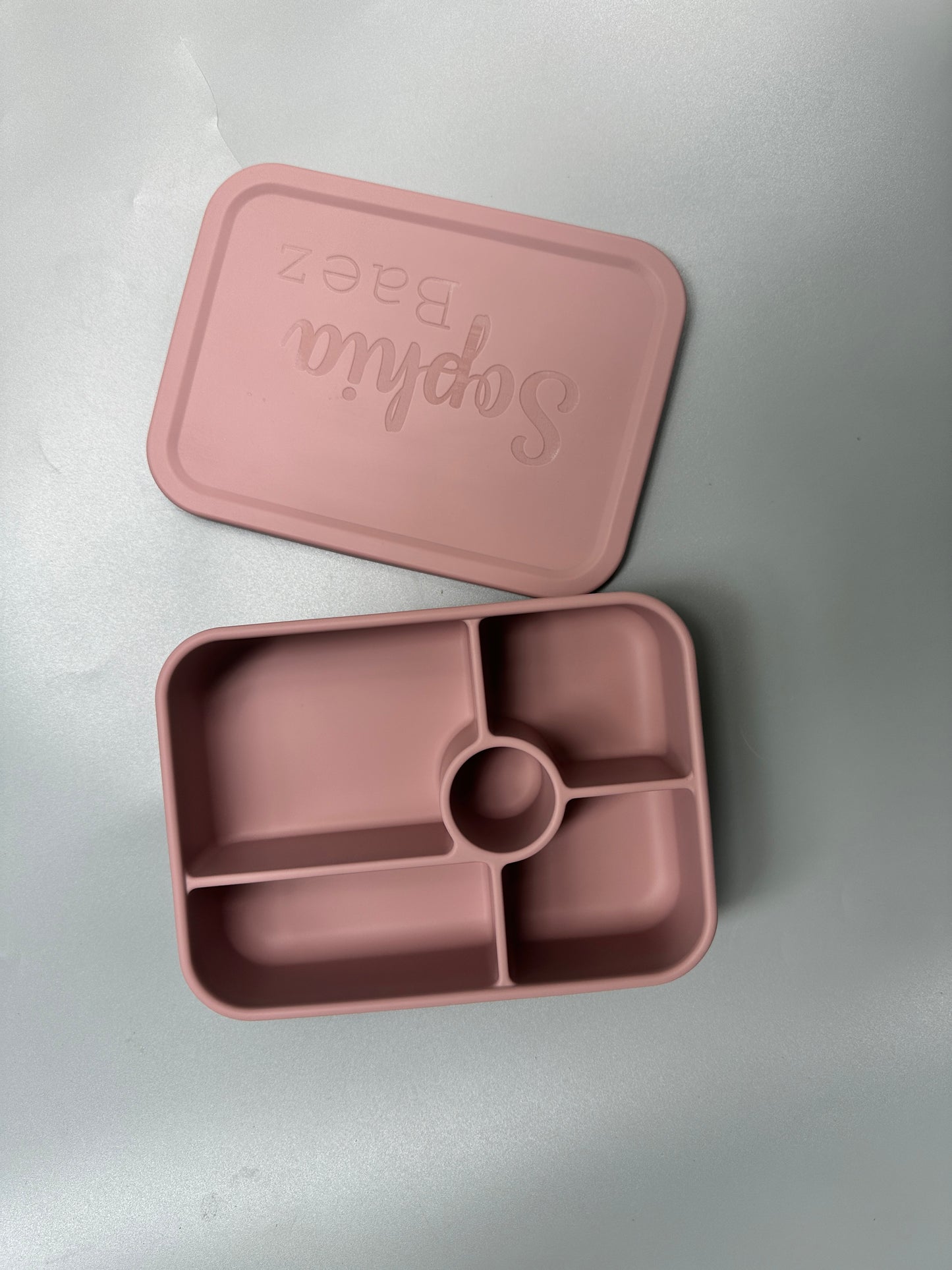 Personalized Silicone Bento Box - 5 Compartments