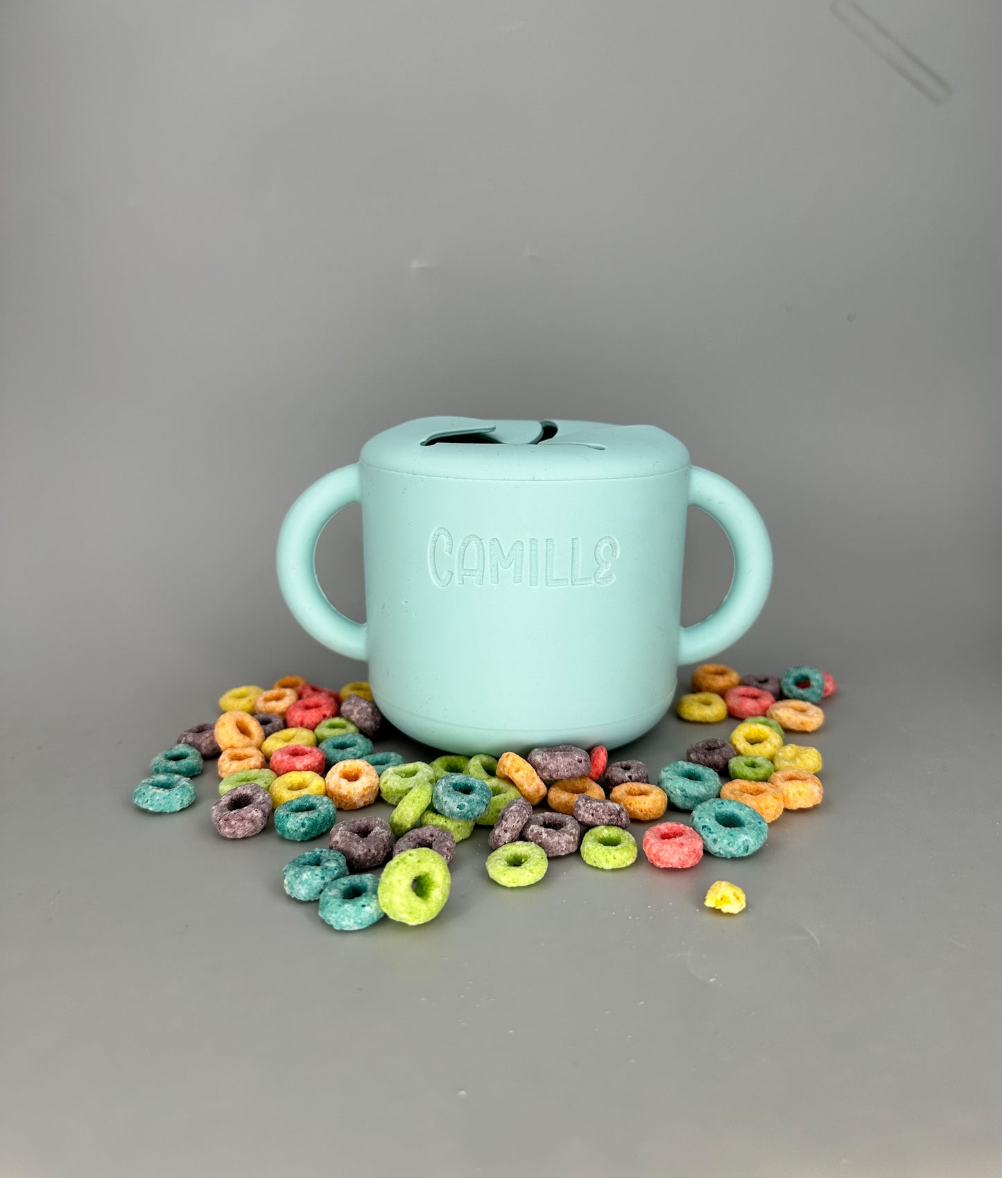 Personalized Silicone Snack Cup