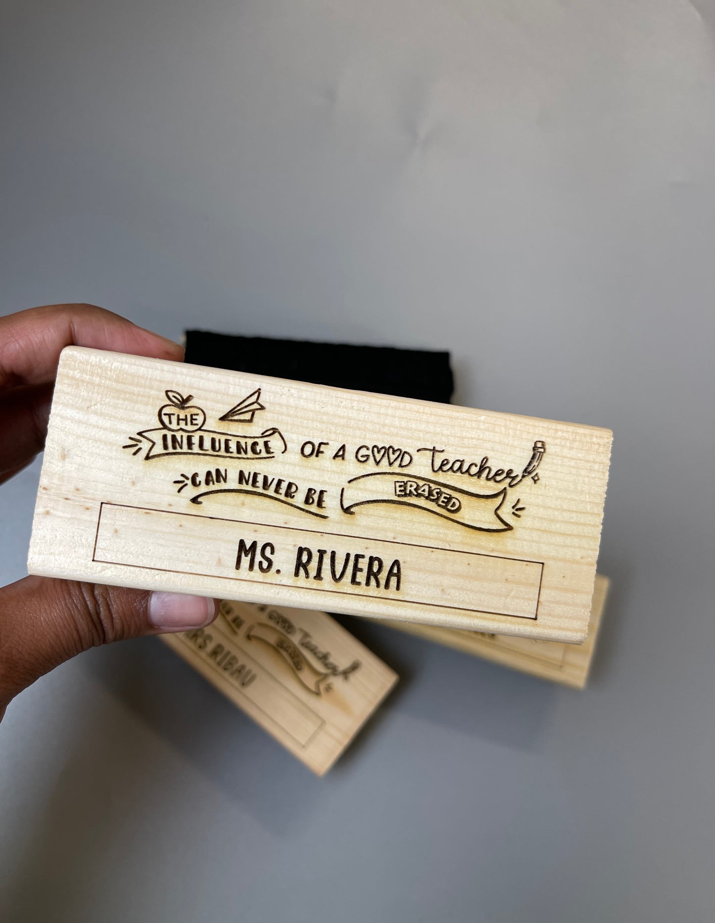 Personalized Whiteboard Eraser