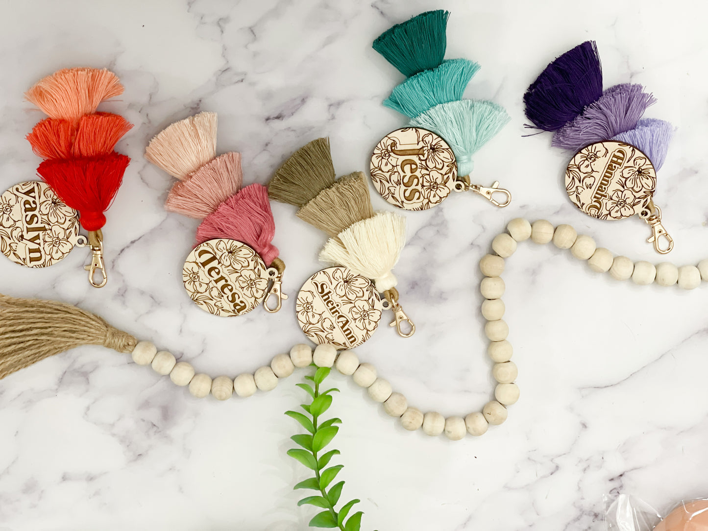 Tassels Keychain