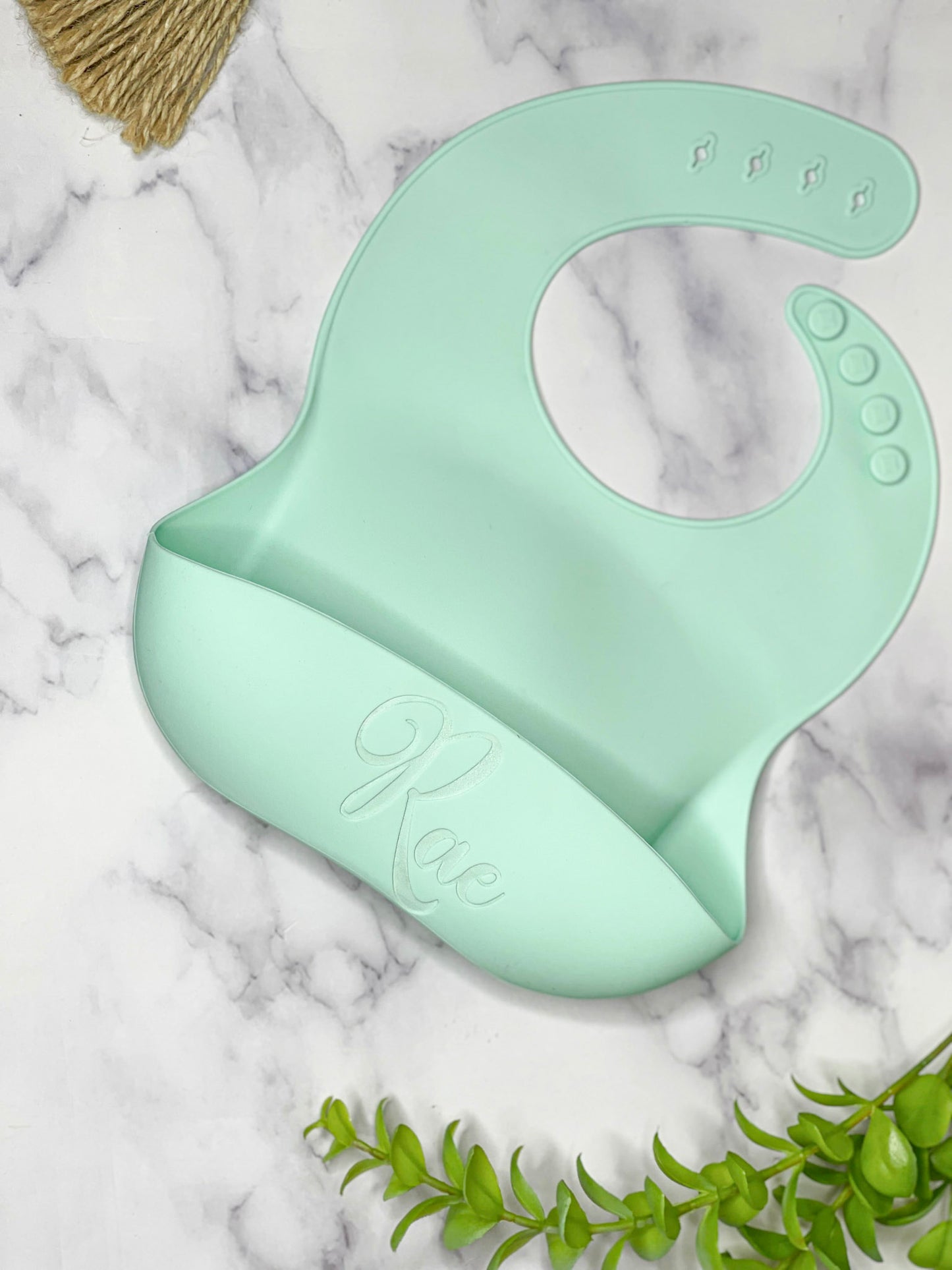 Personalized Silicone Baby Bibs