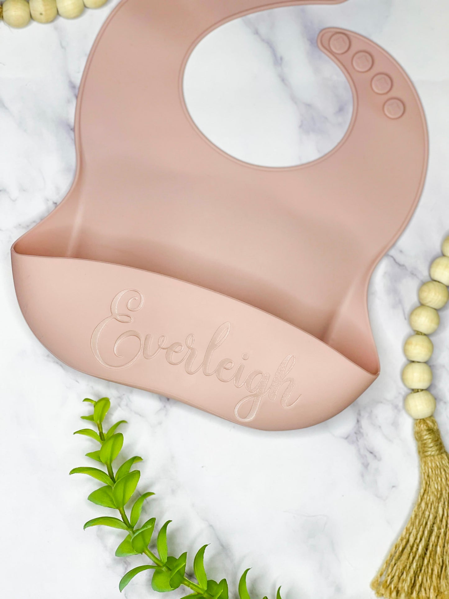 Personalized Silicone Baby Bibs