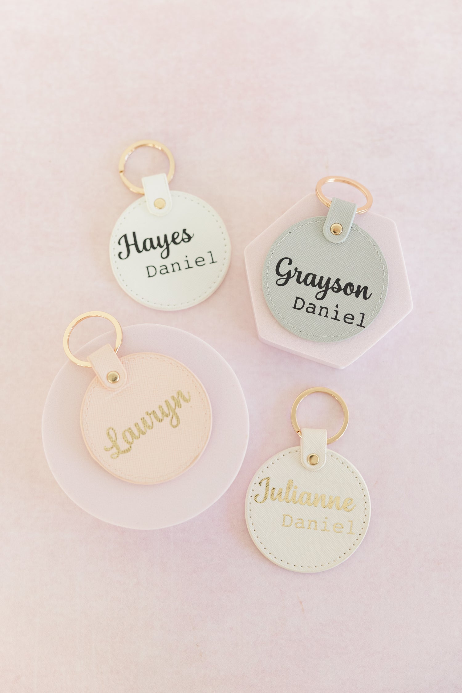 KEYCHAIN & DIAPER TAGS