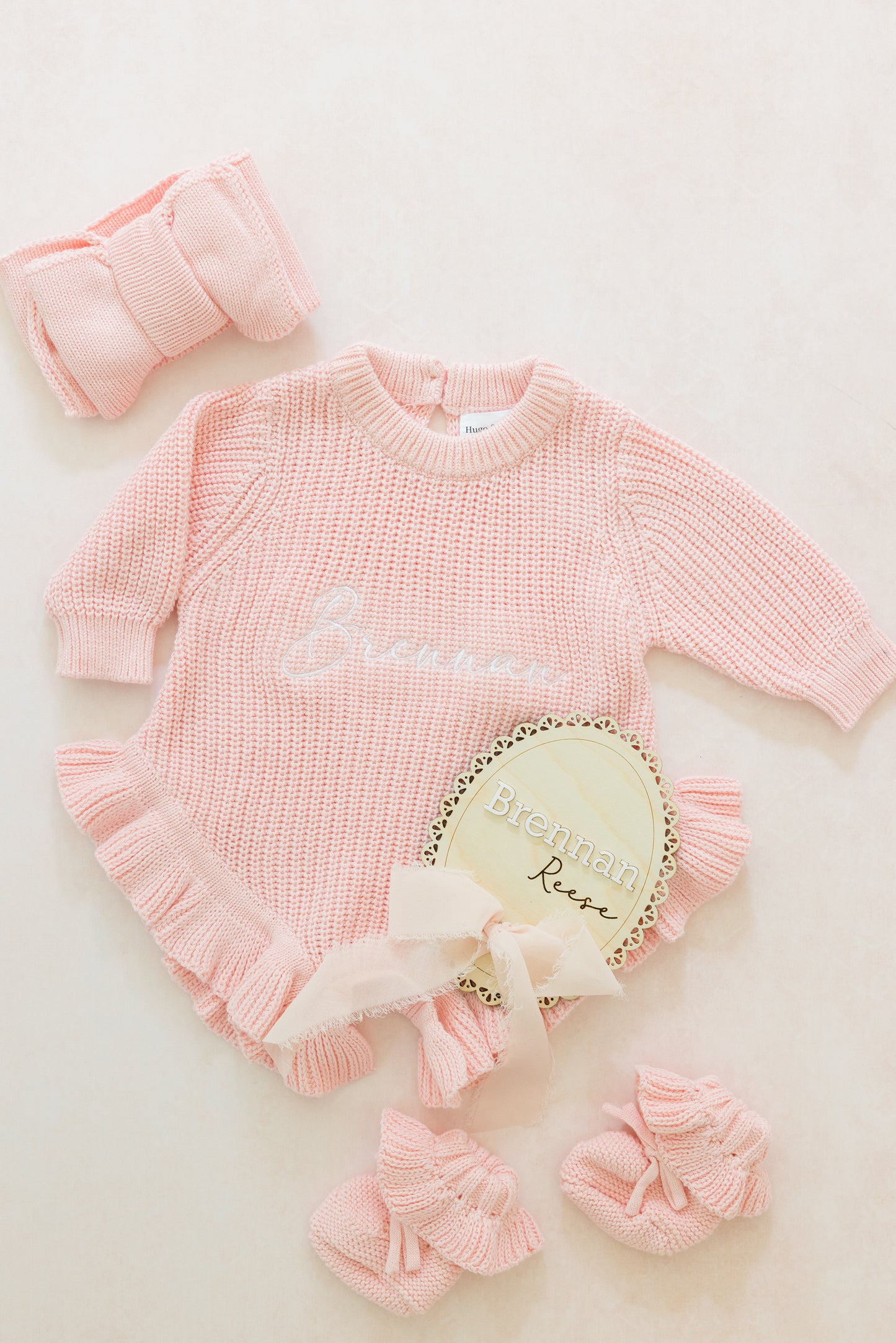 Personalized Wooden Birth Announcement Sign