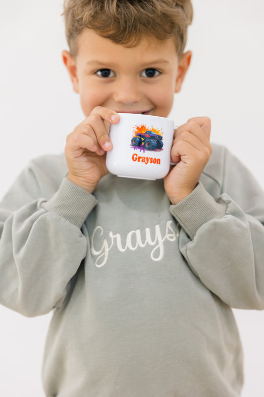 Child's Personalized Unbreakable Plastic Cup | Custom Gift for Son, Daughter, Grandson, Granddaughter