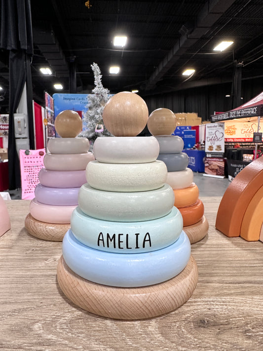 Personalized silicone stocking toys