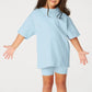 Personalized Biker Short Set for Girls – Summer Toddler Outfit