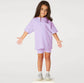 Personalized Biker Short Set for Girls – Summer Toddler Outfit