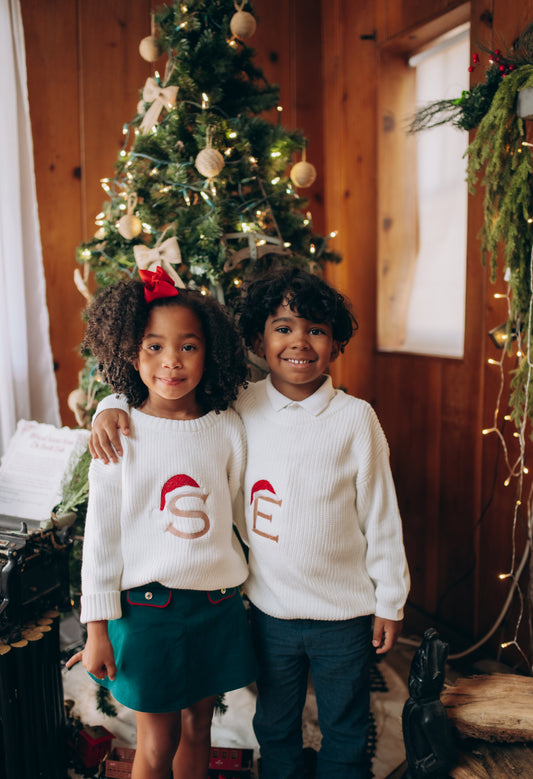 🎄 Personalized Letter Christmas Sweater 🎄