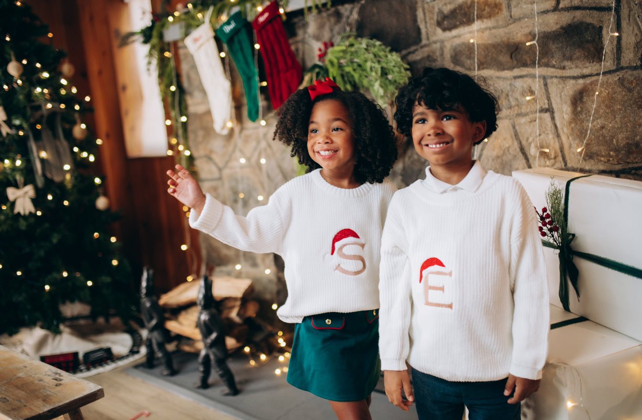 🎄 Personalized Letter Christmas Sweater 🎄