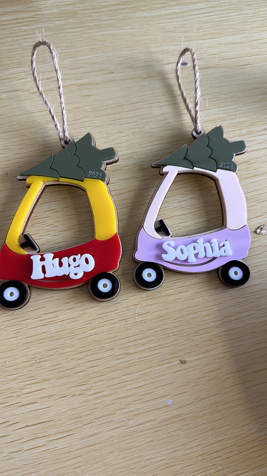 Cozy Coupe Kid’s Ornament