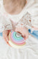 Personalized Rainbow Stacking Toy