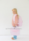 Personalized Gingham Backpack – Custom Embroidered Name – Waterproof Kids Bookbag – Back to School – Toddler or Preschool Backpack
