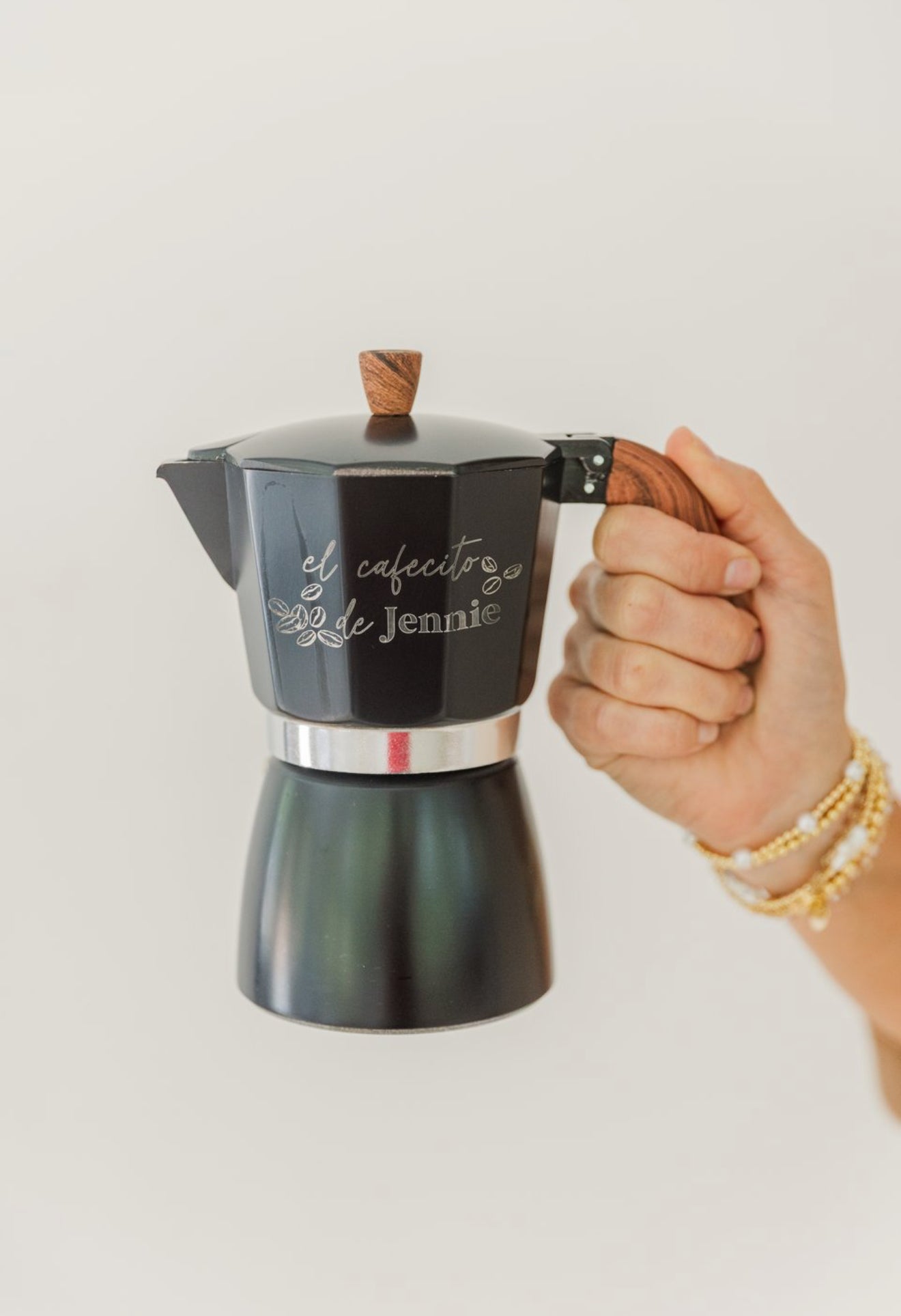 Personalized Espresso Maker, Moka Pot, Greca