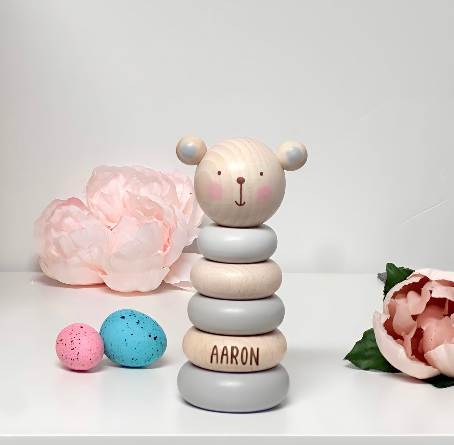 Animals Personalized Stacking Toys