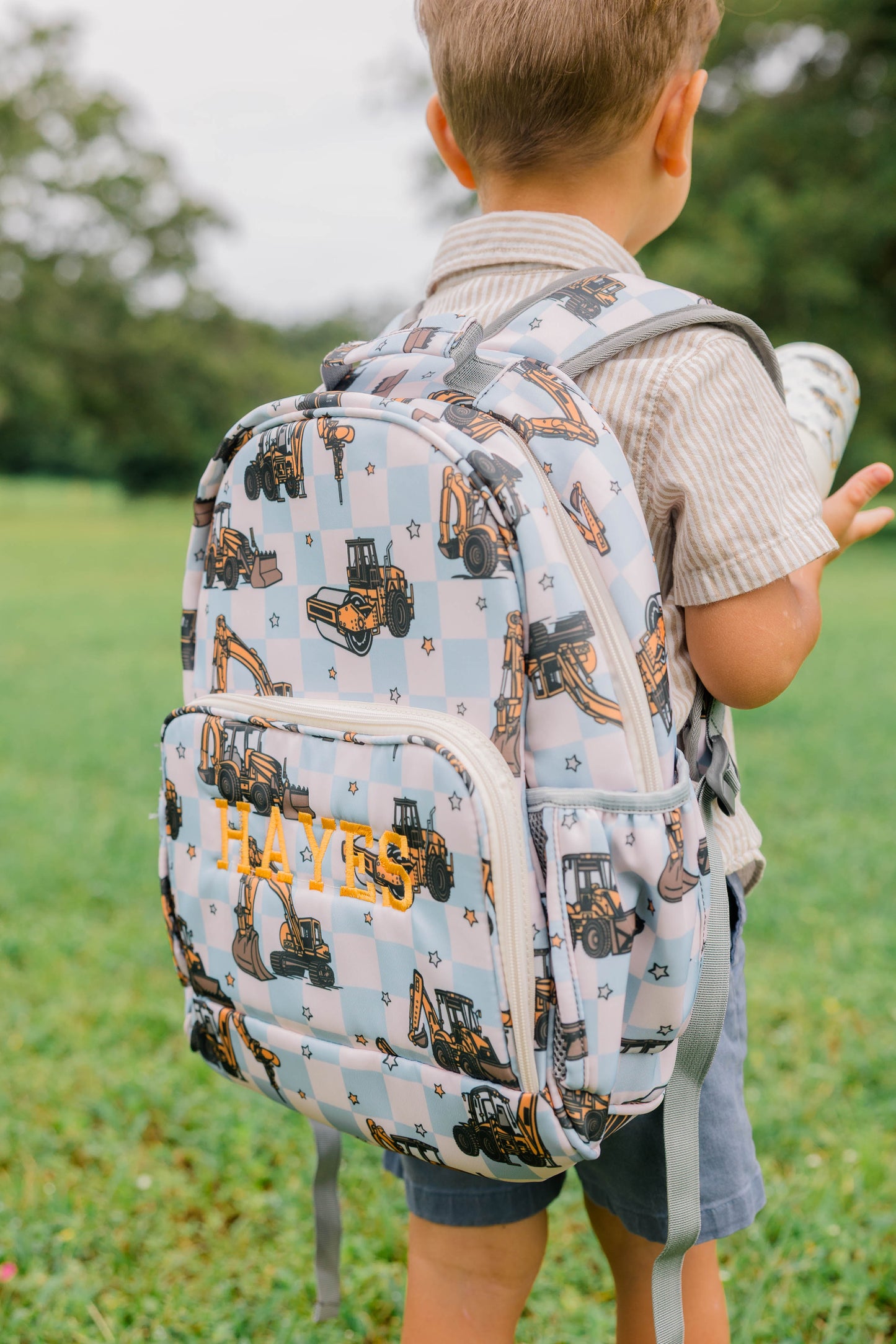 Personalized Back-to-School Set — Backpack, Lunch Box & Water Bottle