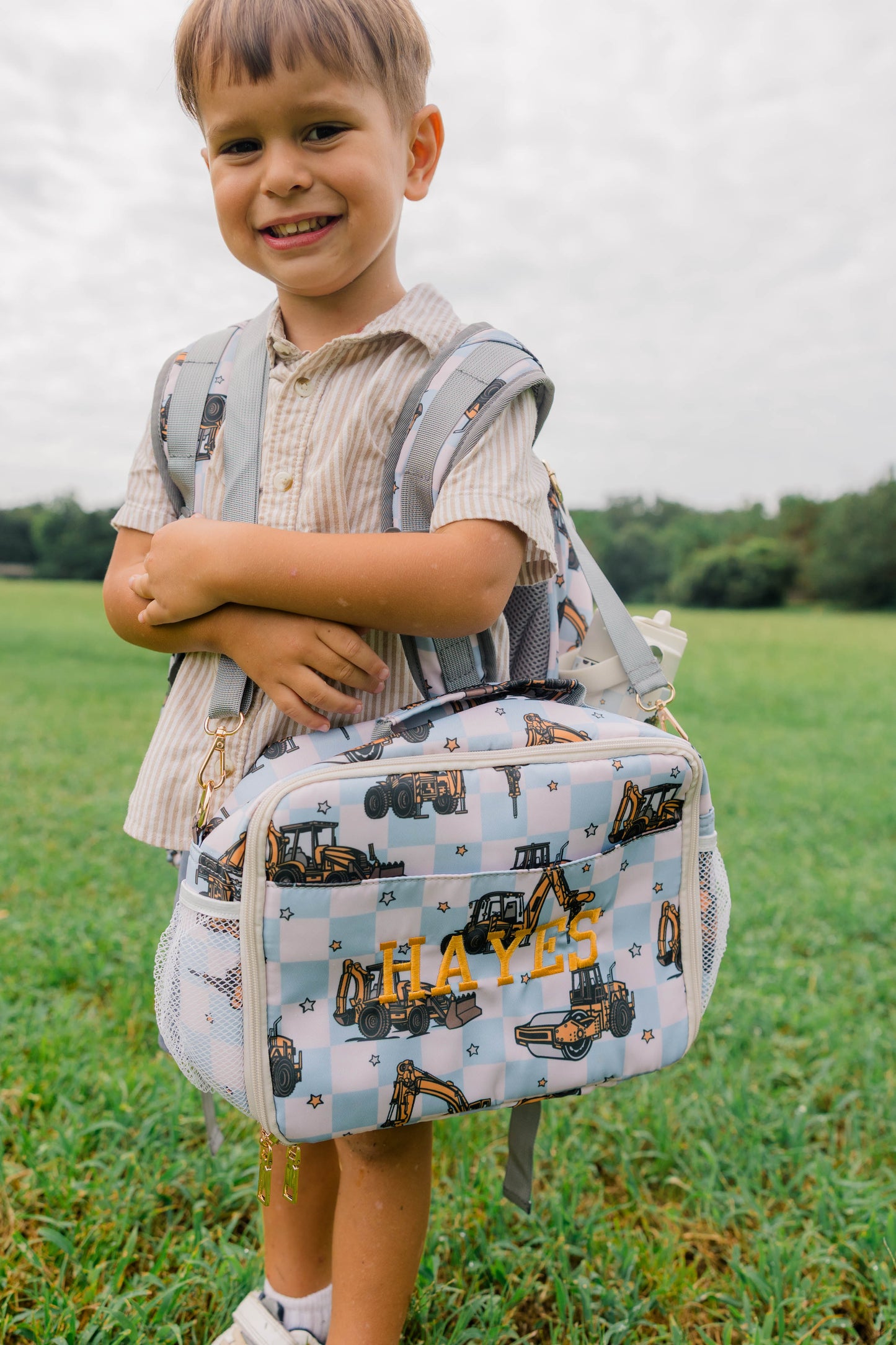 Personalized Back-to-School Set — Backpack, Lunch Box & Water Bottle