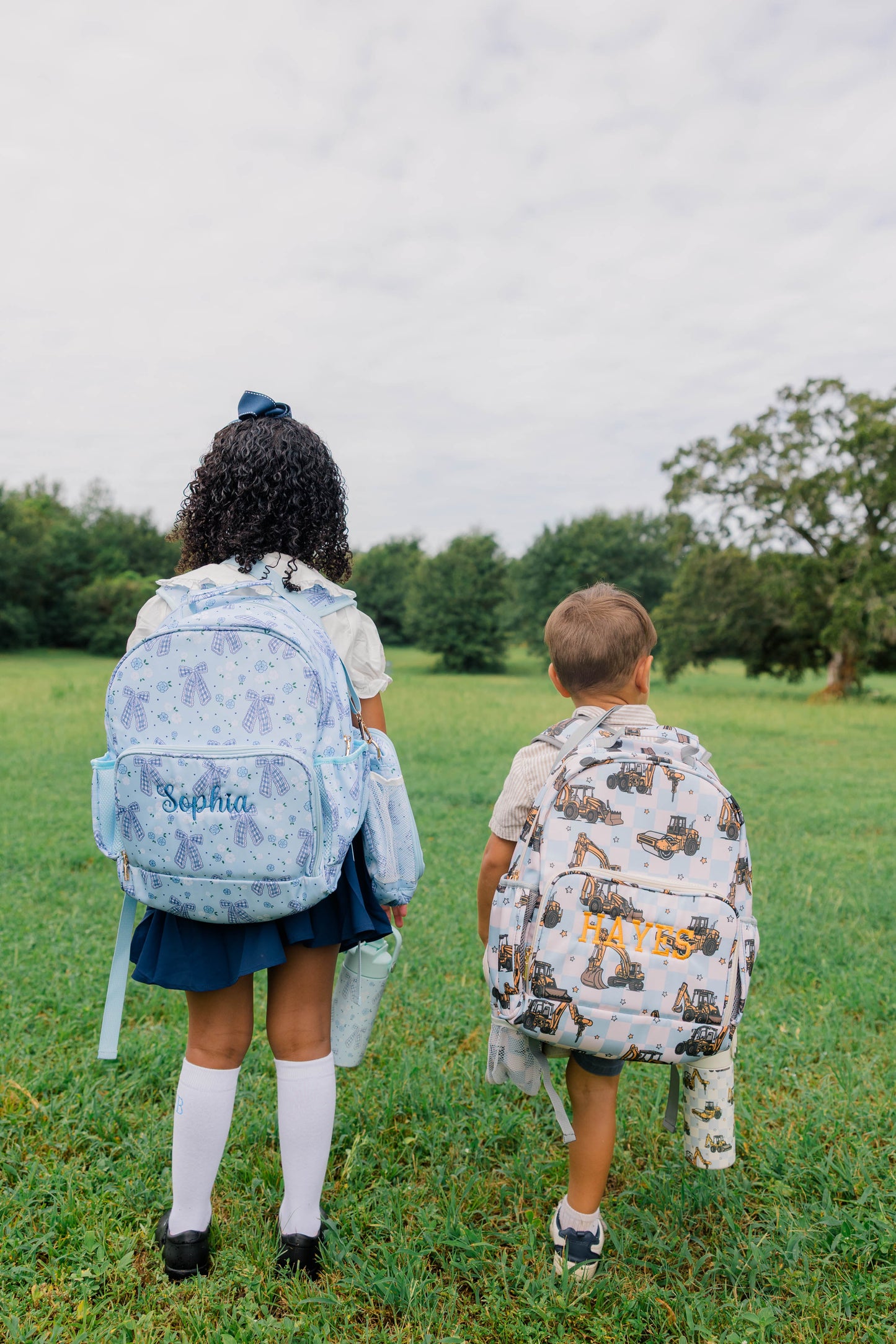 Personalized Back-to-School Set — Backpack, Lunch Box & Water Bottle