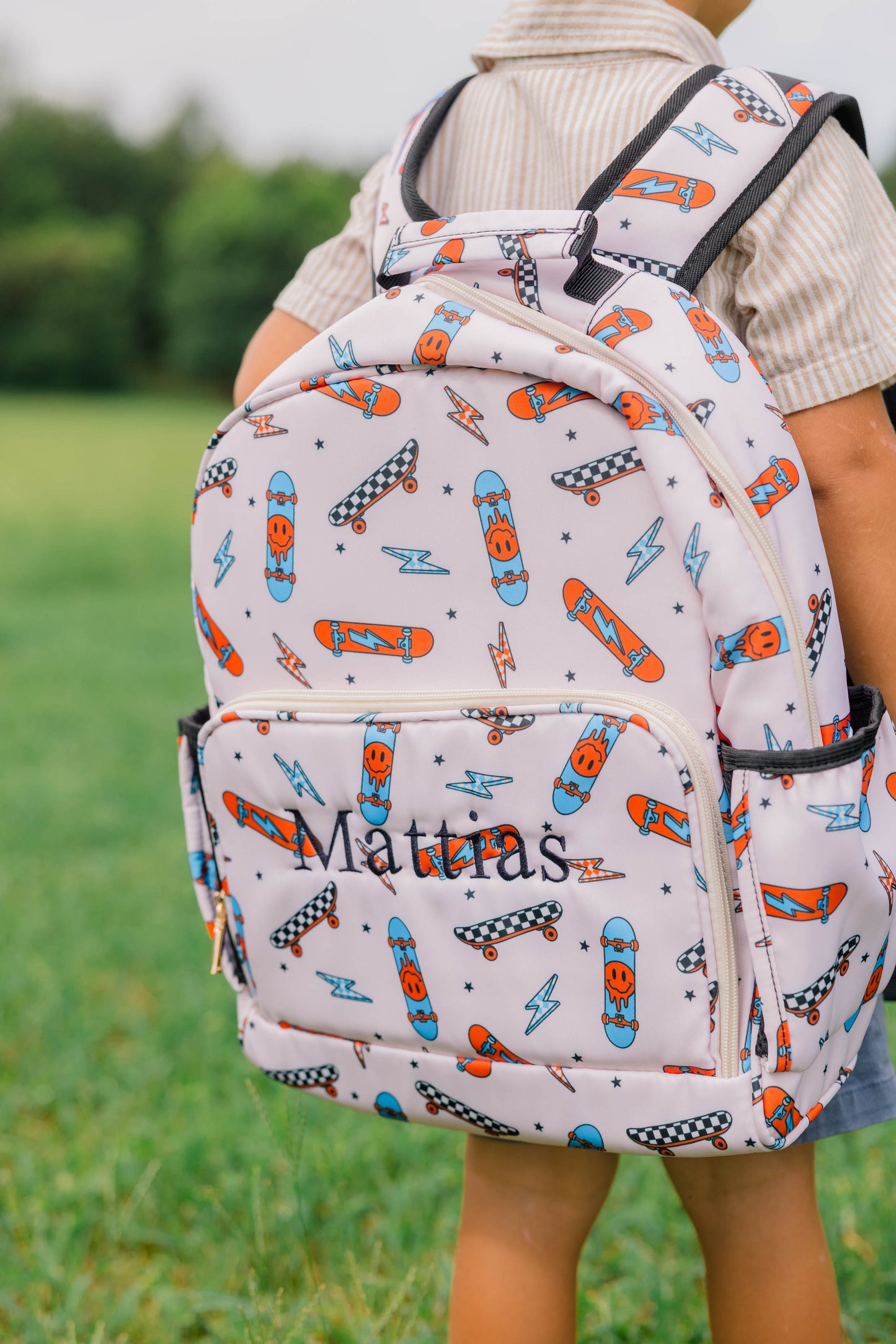 Personalized Back-to-School Set — Backpack, Lunch Box & Water Bottle