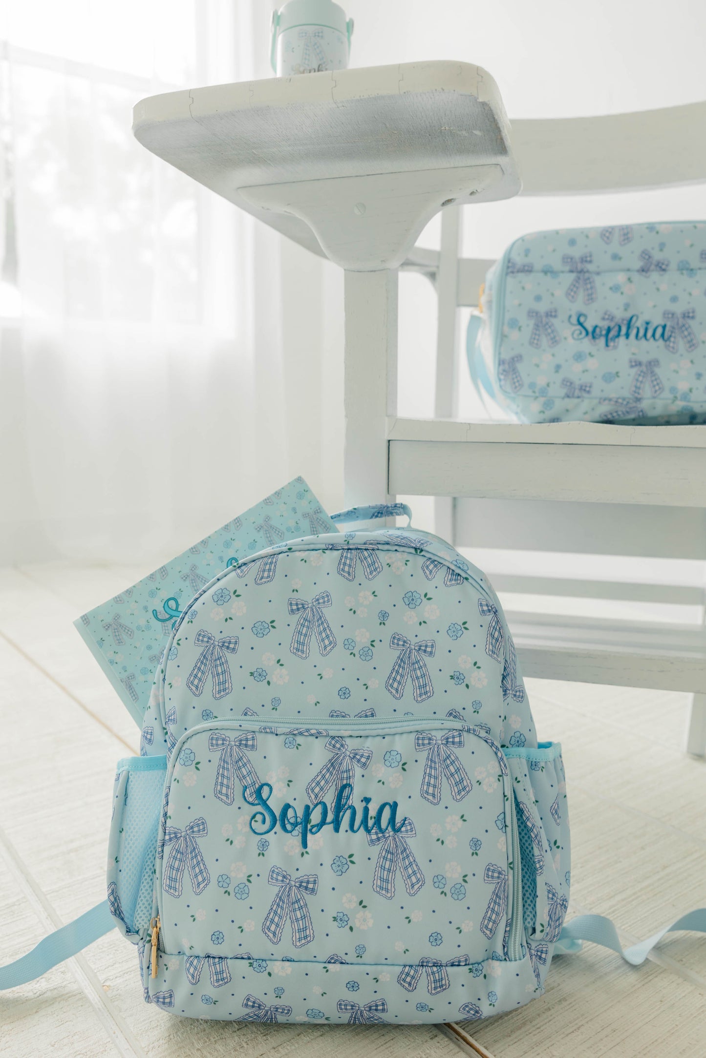 Personalized Back-to-School Set — Backpack, Lunch Box & Water Bottle