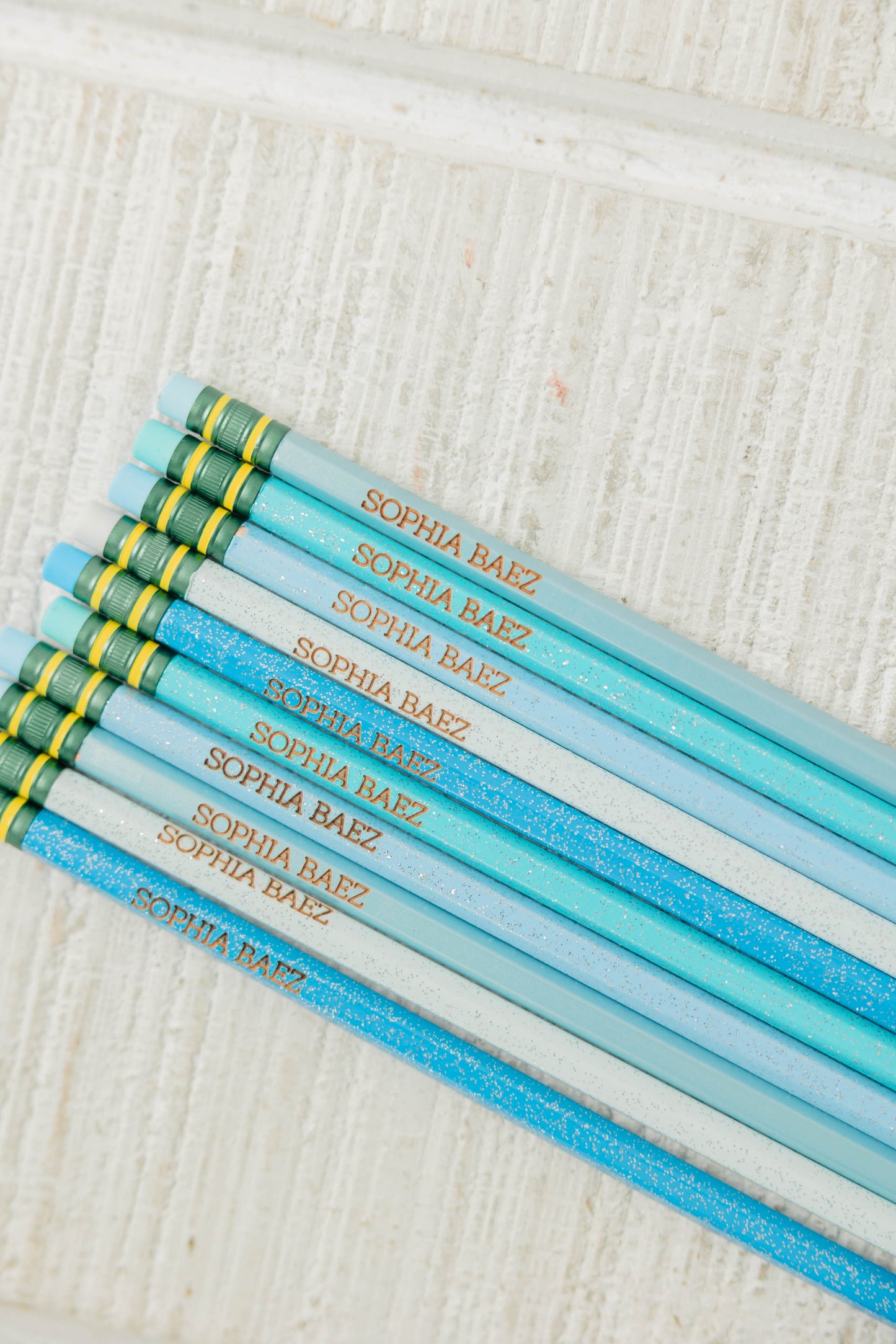 ✨ Personalized Ticonderoga Pencils – Pastel, Neon, Black, Yellow & Chubby Kindergarten Options