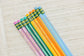 ✨ Personalized Ticonderoga Pencils – Pastel, Neon, Black, Yellow & Chubby Kindergarten Options