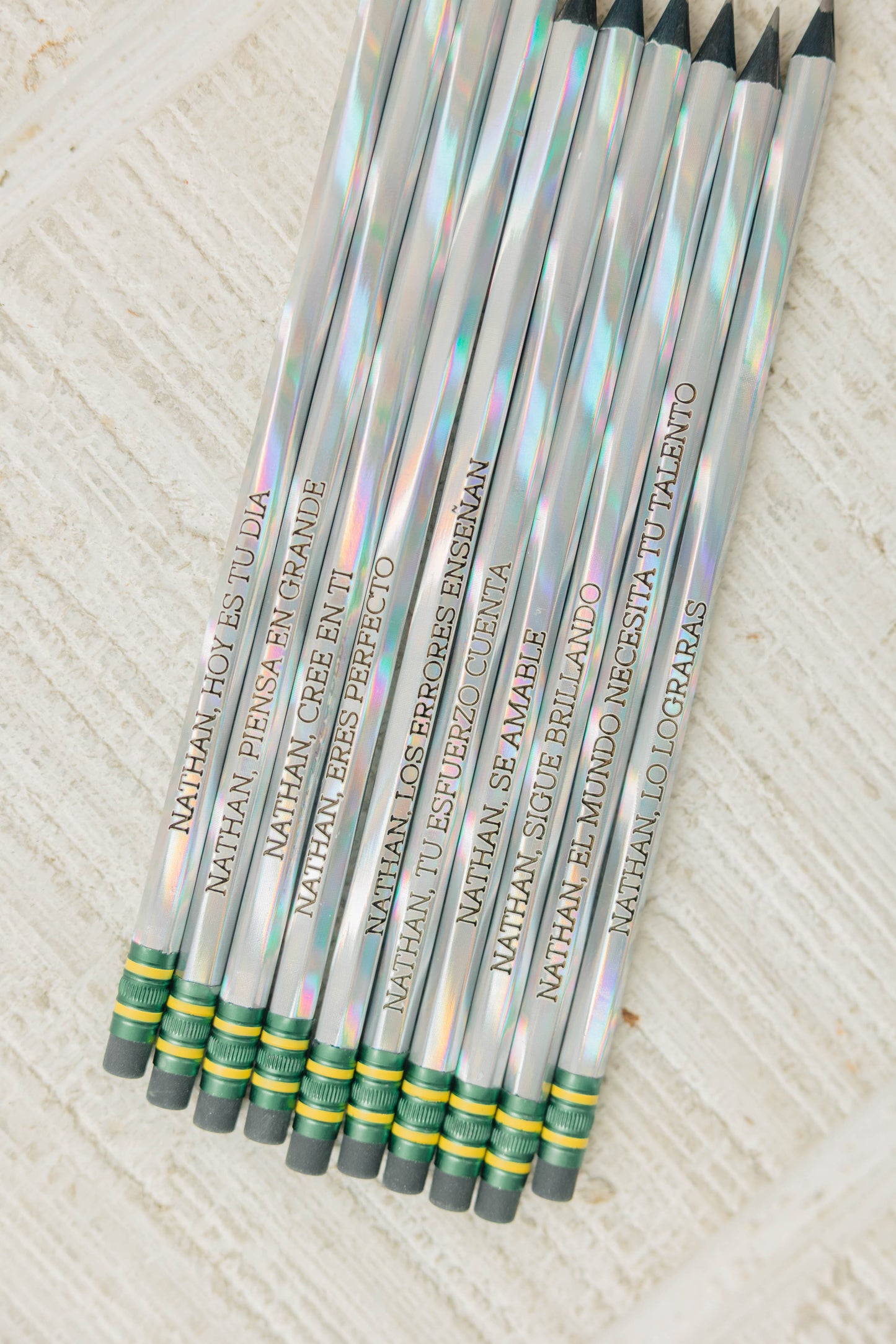 ✨ Personalized Ticonderoga Pencils – Pastel, Neon, Black, Yellow & Chubby Kindergarten Options