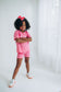 Personalized Biker Short Set for Girls – Summer Toddler Outfit