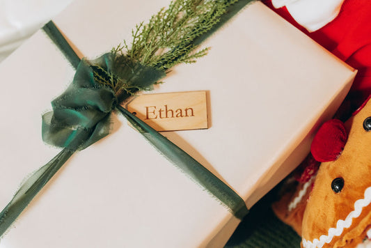 Personalized Wooden Gift Tags, Engraved Name Tags for Any Occasion