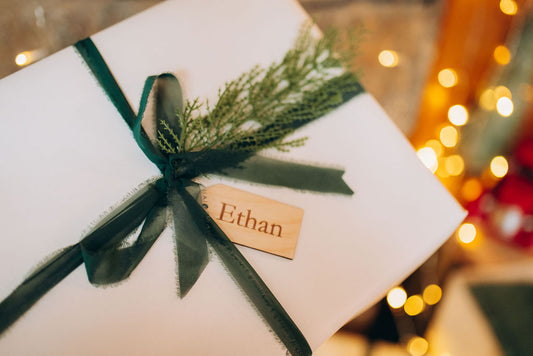 Personalized Wooden Gift Tags, Engraved Name Tags for Any Occasion