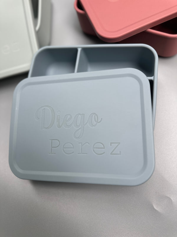 Personalized Silicone Bento Box - 5 Compartments