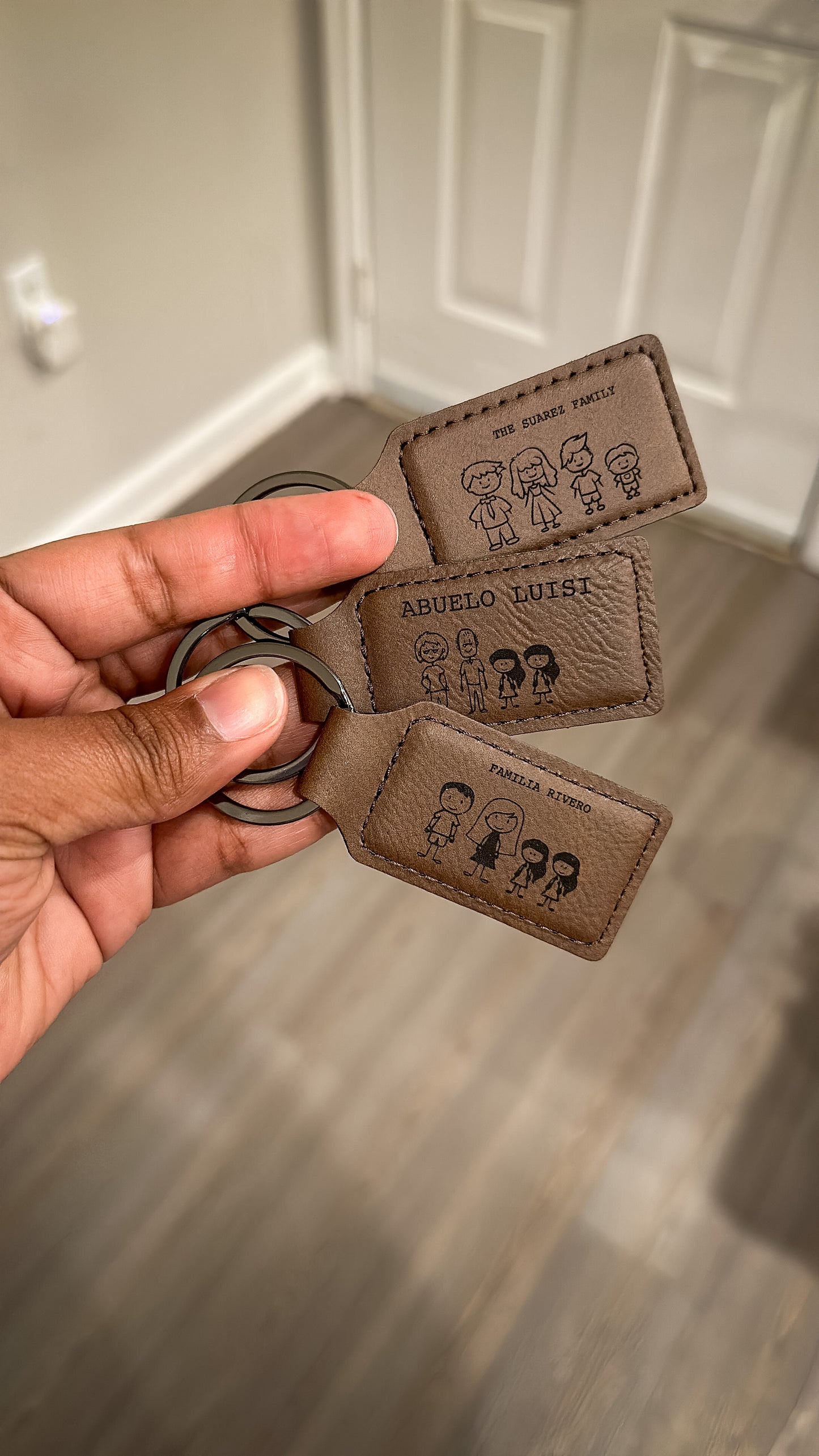 Family Stick Keychain