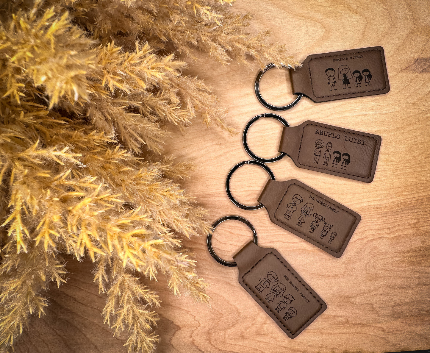 Family Stick Keychain