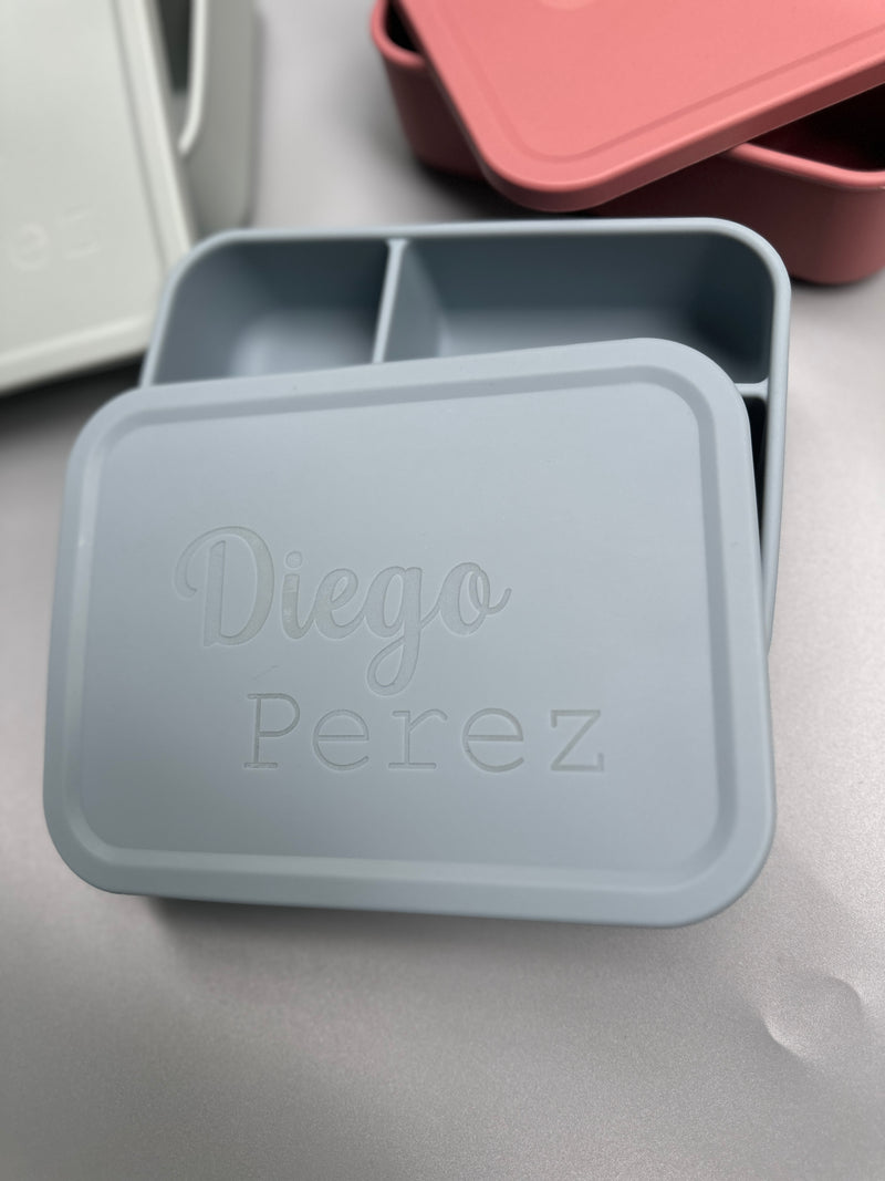Personalized Silicone Bento Box Lunch Container for Kids Bento Box for  Kids, Custom Bento Box, Lunch Box for Kids BB-TP-MOUNTAIN 