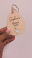 Easter Bunny Basket Tag, Easter Basket Tag, personalized Easter Basket Tag
