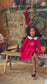 Personalized Girls’ Christmas Dress