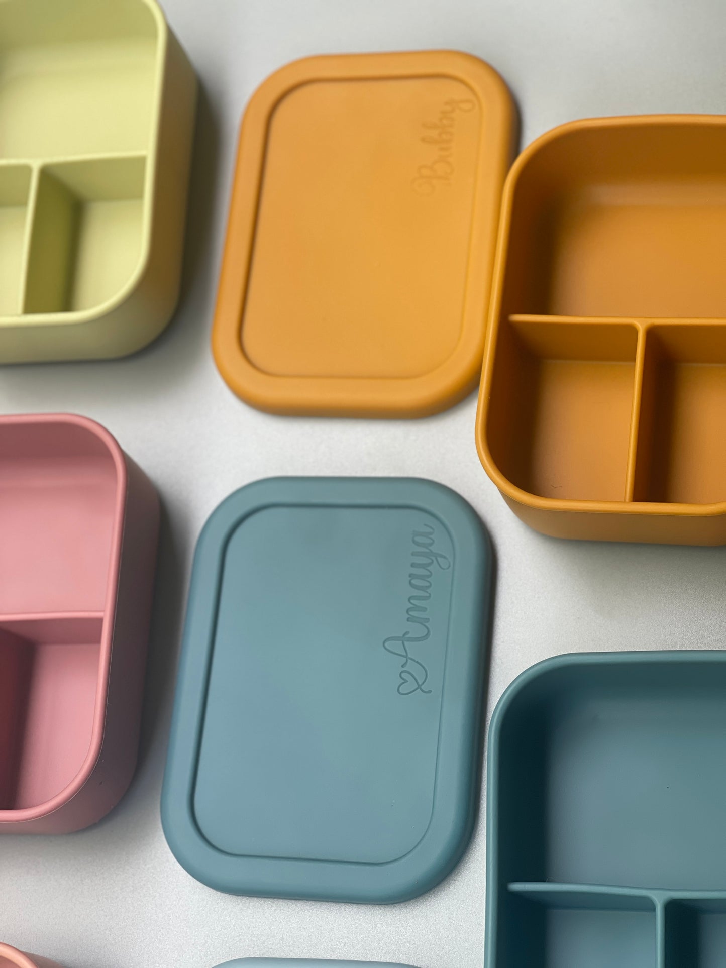 Personalized Silicone Bento Lunch Box