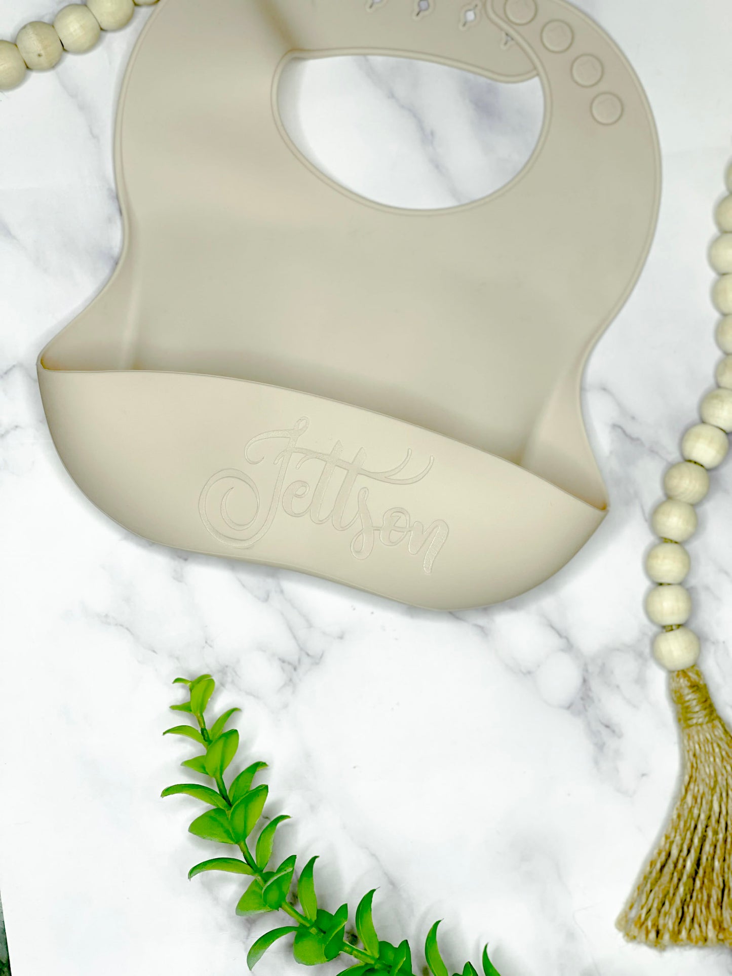 Personalized Silicone Baby Bibs