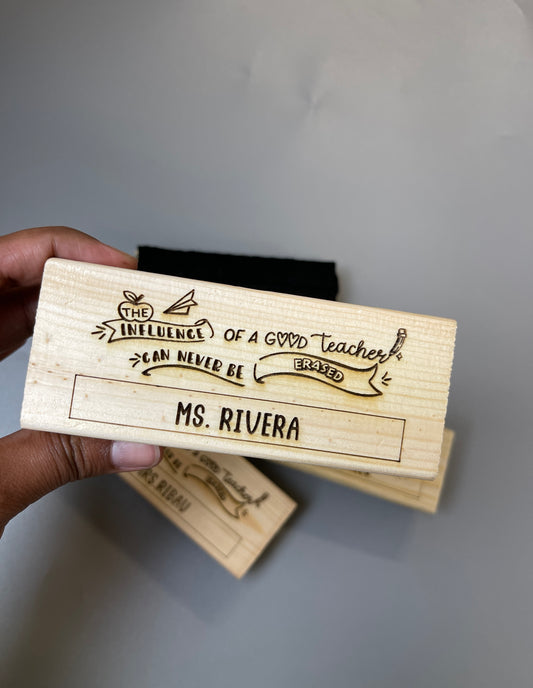Personalized Whiteboard Eraser