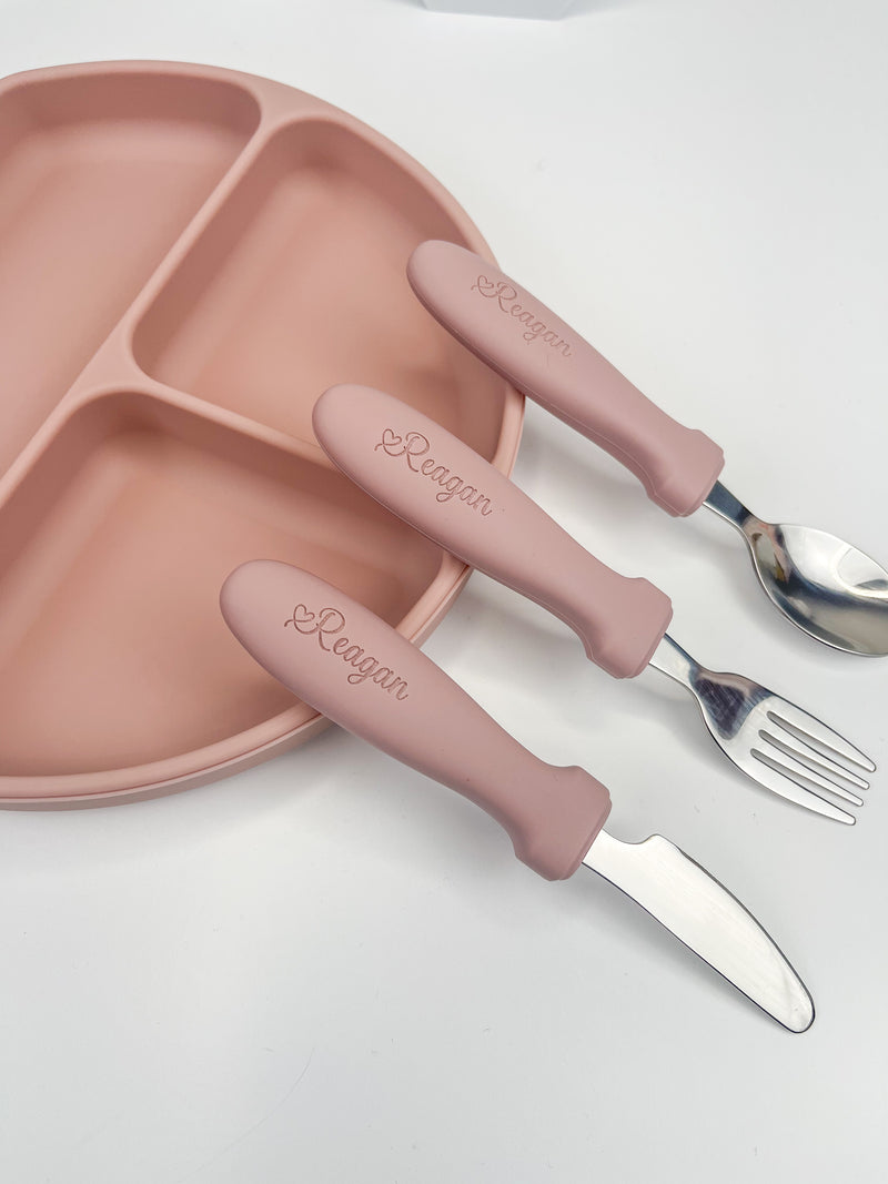 Unique cutlery set, custom silverware set. Spoon,fork,knife