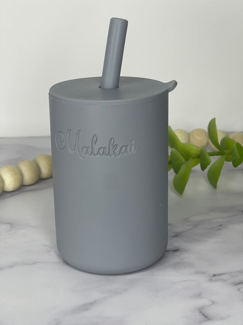 Personalized Stainless Steel Sippy Cup – Frisé & Peluche