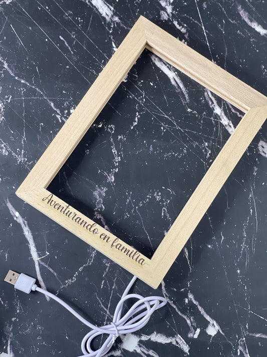 Portrait Light Up Frame