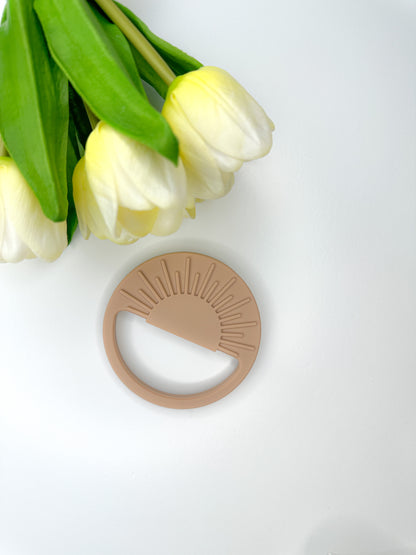 Personalized Silicone Sun Teether